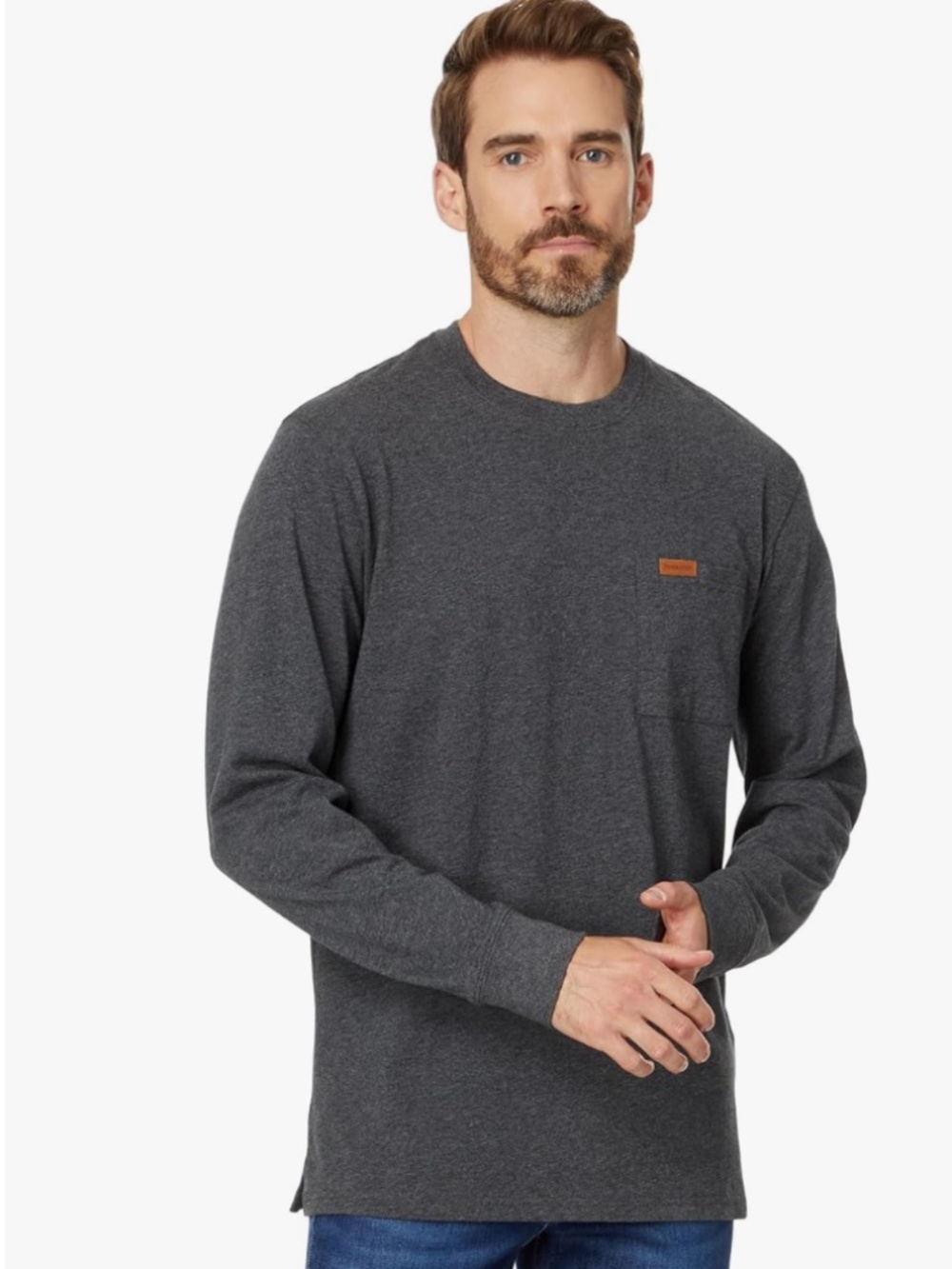 Pendleton Men's Deschutes T-shirt in Heather grey size XL